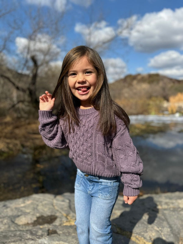 Molly Sweater - Lavender