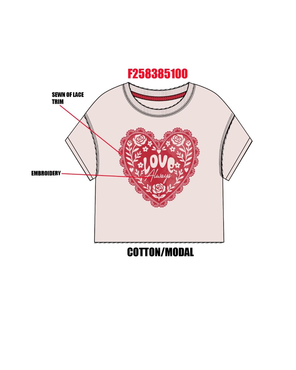 Heart Lace Love Always