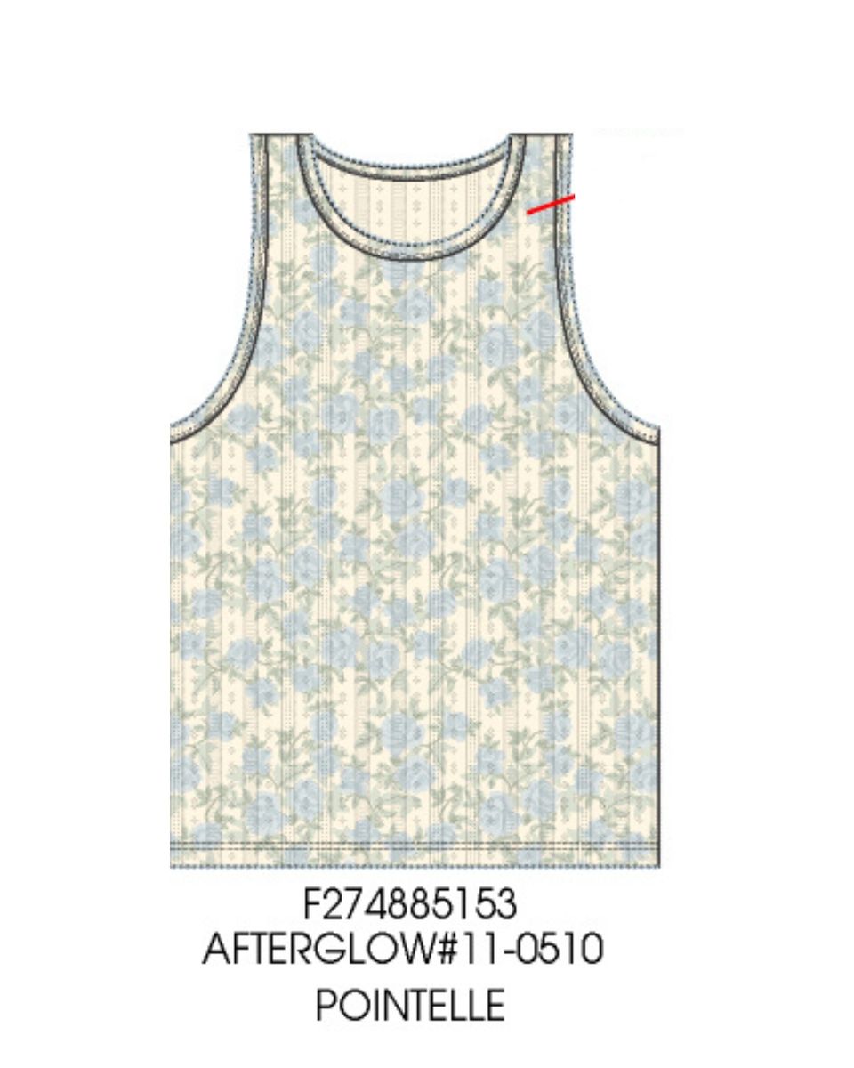 Floral Print Tank Top