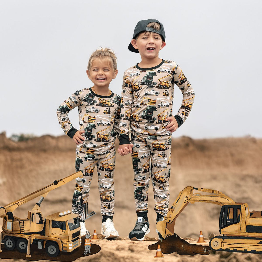 Work Hard, Play Hard 2 Piece Pajama Set