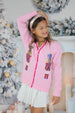 Sequin Nutcrackers Cardigan