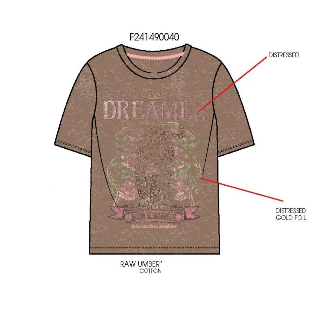 Day Dreamer Distressed Graphic Tee