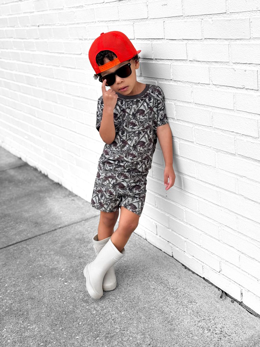 Hidden 2 Piece Shorts Set