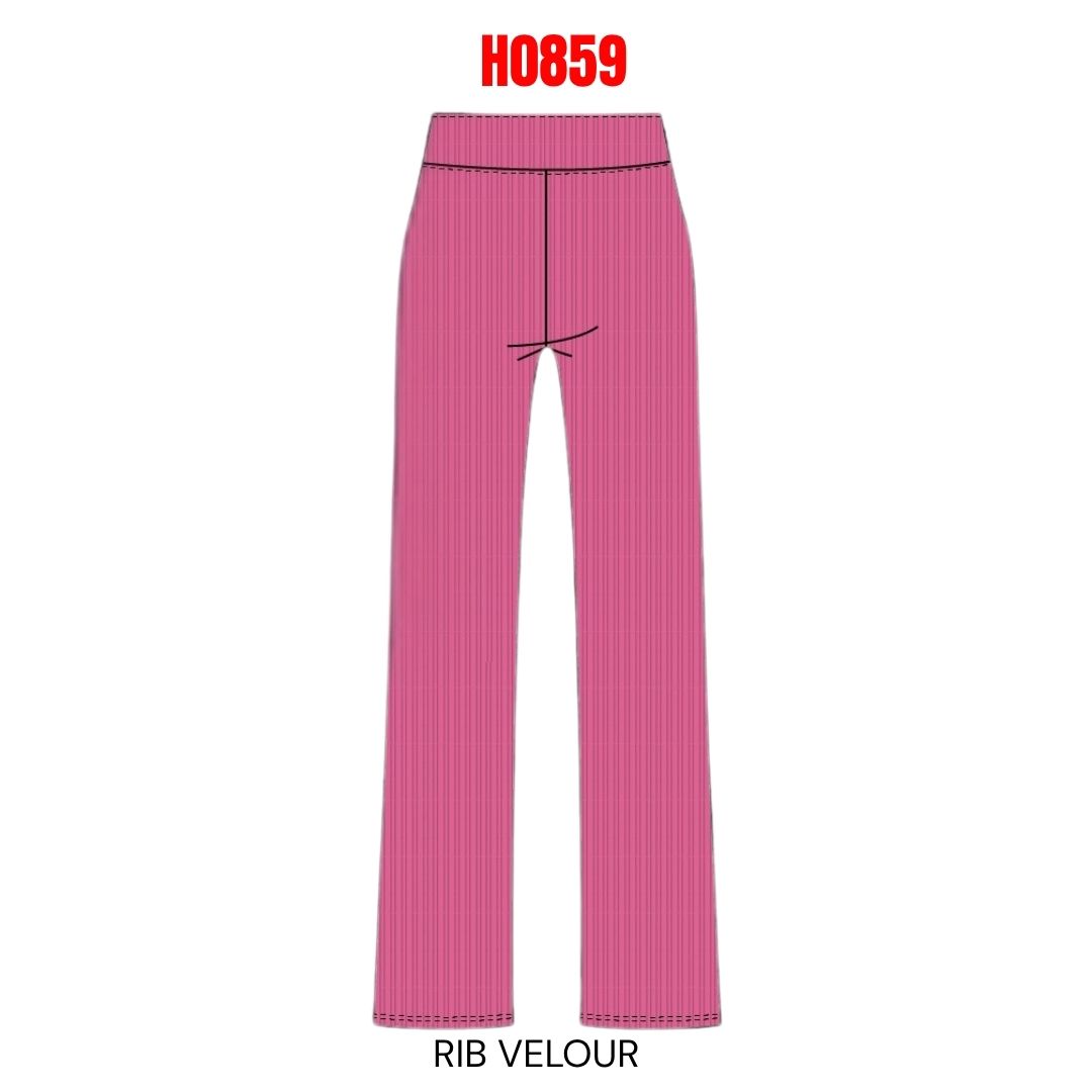 Rib Velour Pants