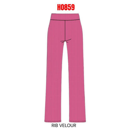 Rib Velour Pants