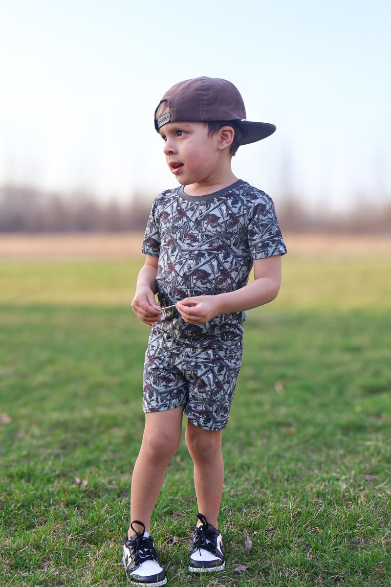 Hidden 2 Piece Shorts Set