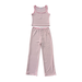 PIN STRIPE TANK AND PANT LOUNGE SET
