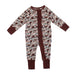 Game Day Blooms Ruffle Footie Snoozer