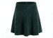 Libba Skirt Dark Green Velour