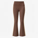 Lollie Flare Leggings Brown/Cream
