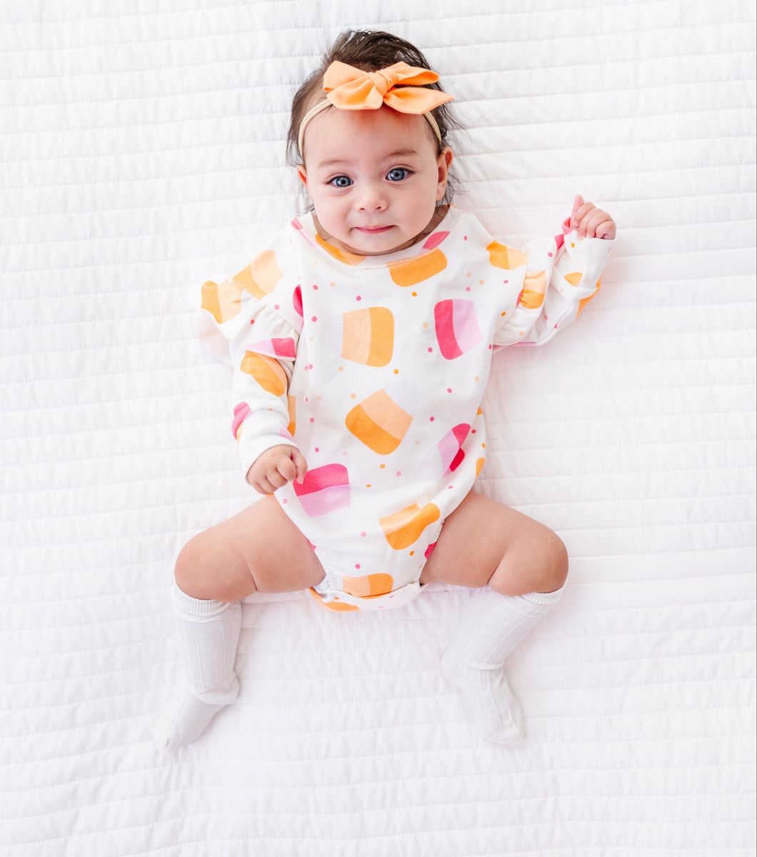 Candy Corn Sweatshirt Bubble
