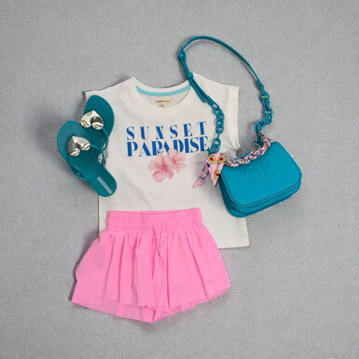 Sunset Paradise Graphic Tank