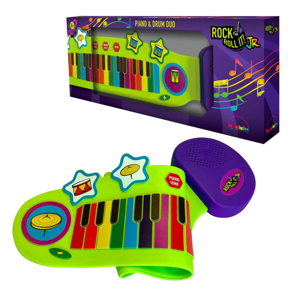 Rock and Roll It Jr Piano + Drum Combo