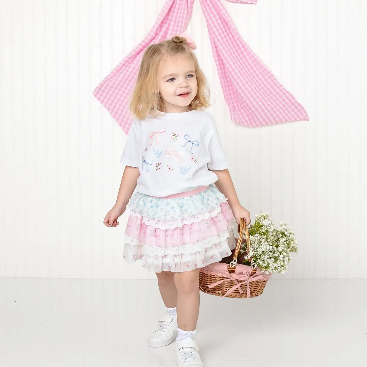 Floral & Lace Tiered Tutu