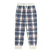 Navy Plaid Jogger - Boys Clothing