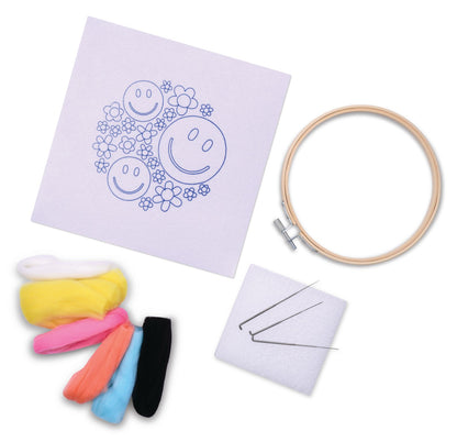 Happy Daisy Wool Felting Kit