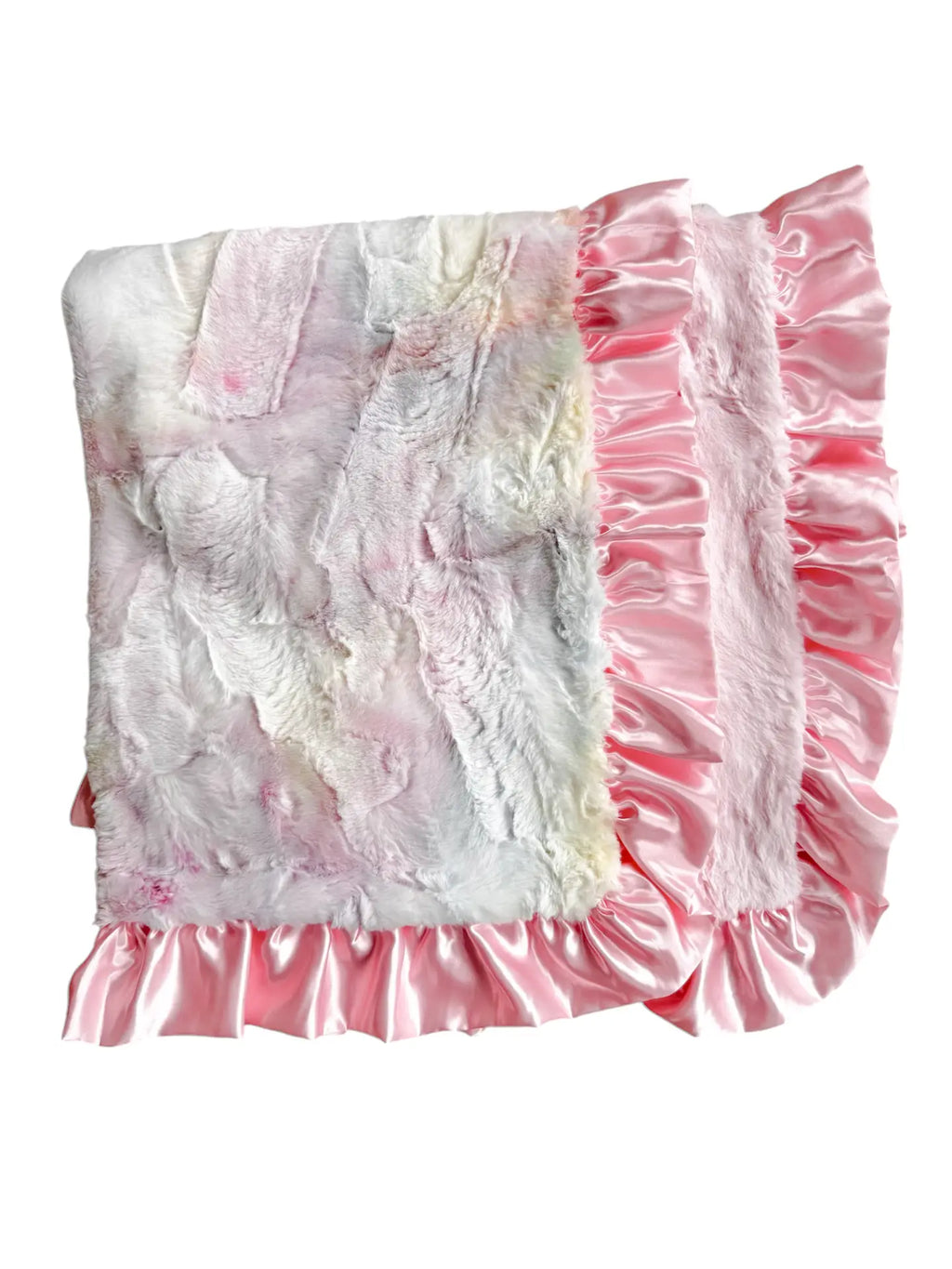 Cotton Candy Luxe Cuddle Blanket