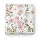 Millie's Dusty Rose Garden Oversized Swaddle Blanket