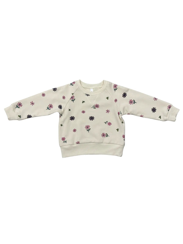 Babysprouts Girl's Fleece Sweatshirt - Wild Stem
