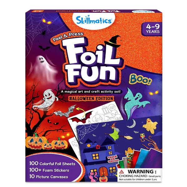 Foil Fun - Halloween No Mess Art Craft Kit For Kids