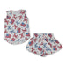 Sleeveless bow flag top shorts kids girls 4th of july outfit