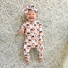 Lilith Pumpkin RUFFLE ZIP Halloween Bamboo Pumpkin Sleepies