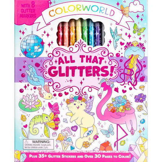 Colorworld: All That Glitters! By Editors of Silver Dolphin Books