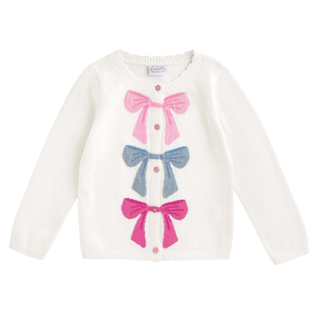 Colorful Bow Cardigan