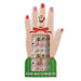 Red Christmas Nails & Jewelry Set