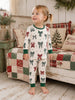 Long Sleeve 2-Piece Set, Country Christmas Bows