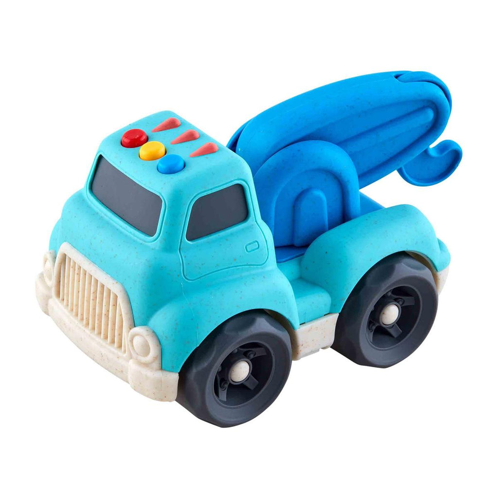 BLUE CONSTRUCTION TOY TRUCK