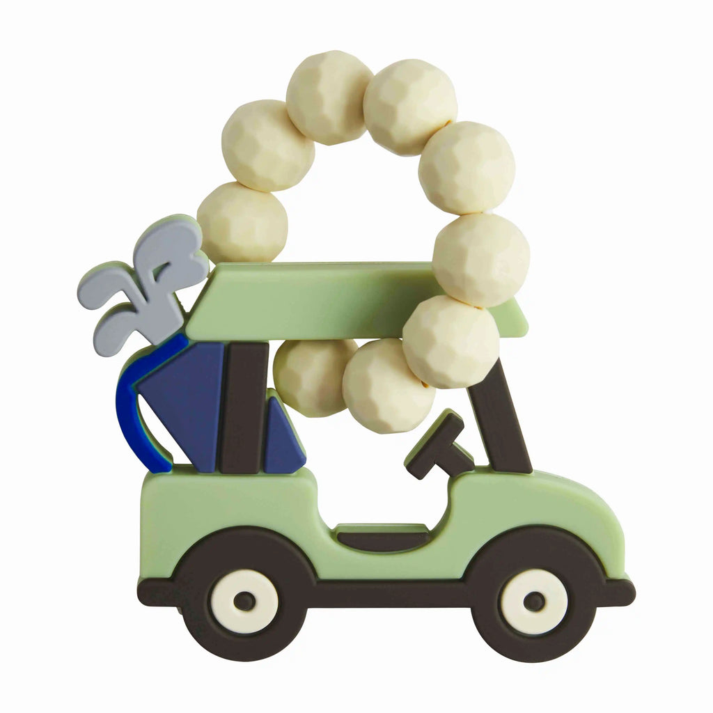 GOLF CART SILICONE TEETHER