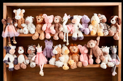 Farm Plush Rattle Pals