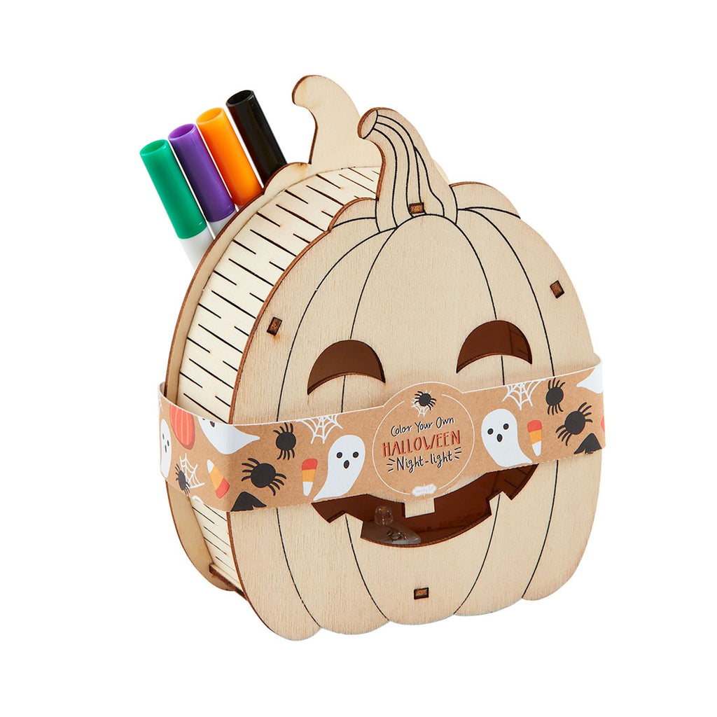 Color-Me Jack-O-Lantern Night Light Set