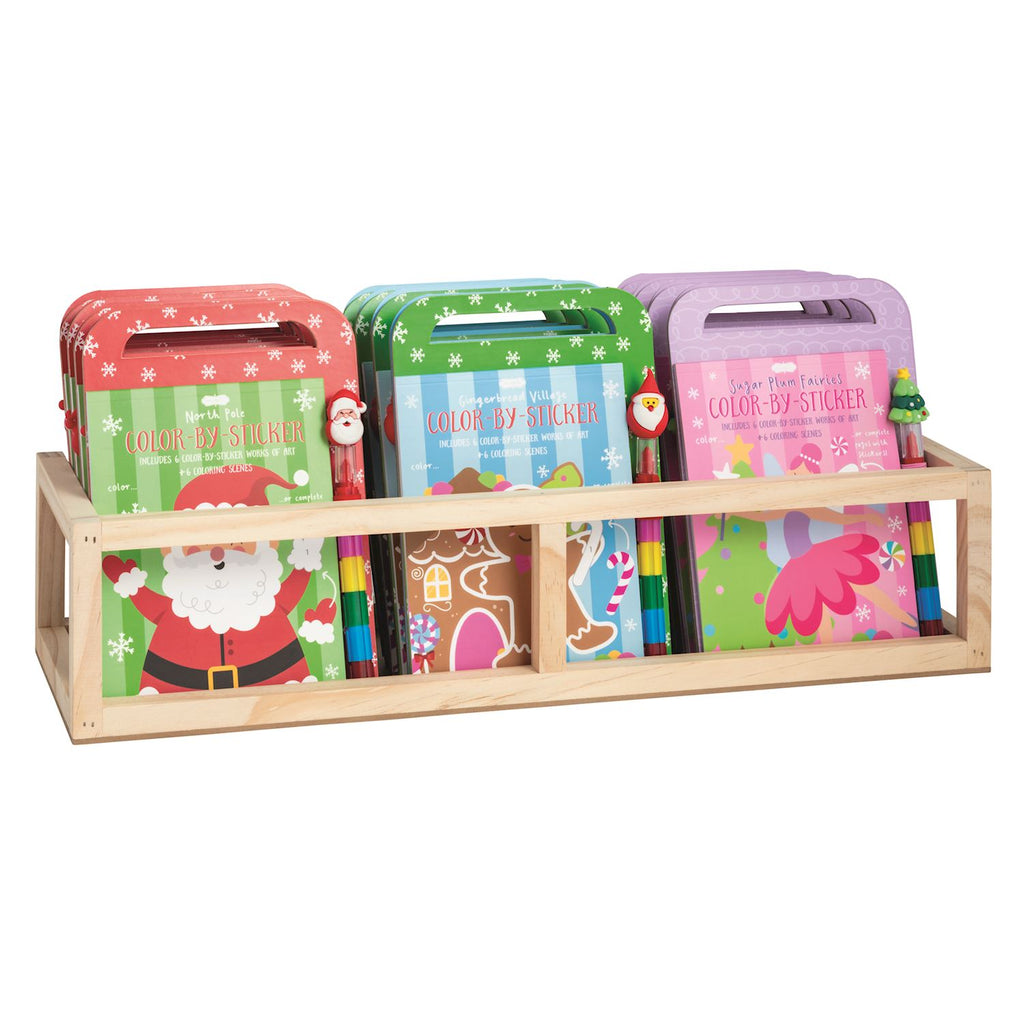 Christmas Color-By-Sticker Sets