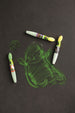 Halloween Glow Chalk Brush