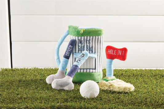 Golf Bag Plush Toy Set  - BLUE