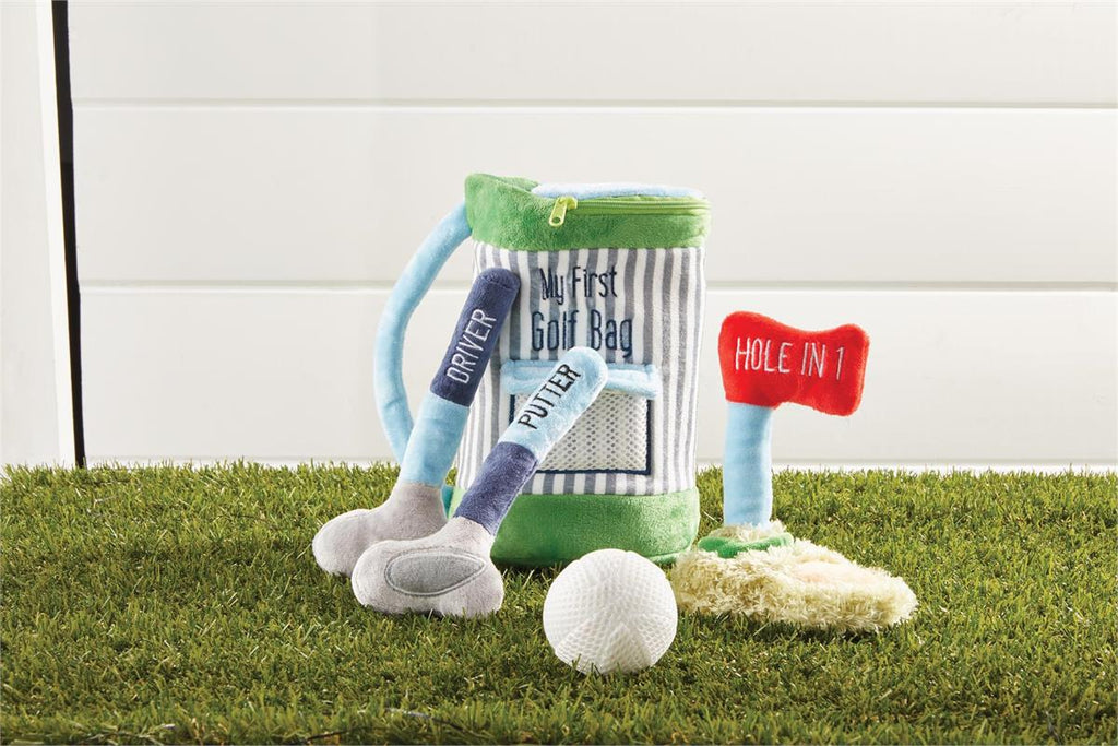 Golf Bag Plush Toy Set  - BLUE