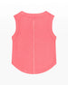 RIBBED EXPOSED SEAM TANK TOP Confetti pink