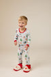 Santa Light-Up Christmas Slippers