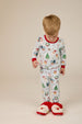 Santa Light-Up Christmas Slippers