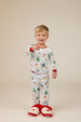 Santa Light-Up Christmas Slippers