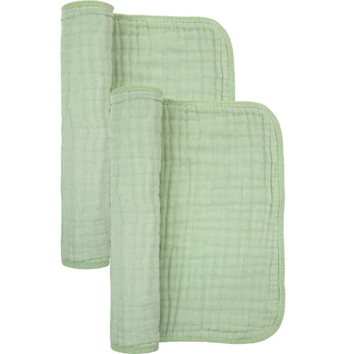 Cloud Muslin™ Burp Cloth 2 Pack - Sage
