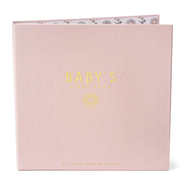 Wildflower Meadow Luxury Baby Memory Book