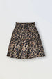 SHORT PRINTED SKIRT