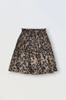 SHORT PRINTED SKIRT