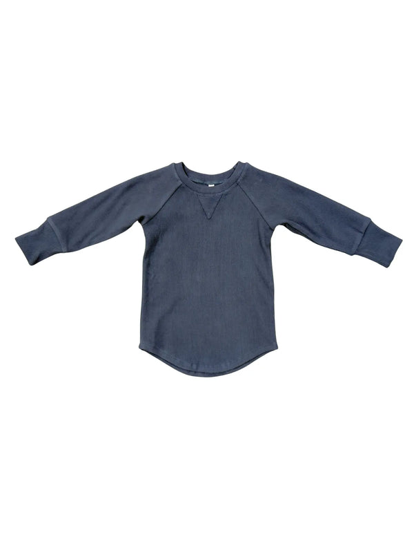 RIBBED TOP - NightFall Blue