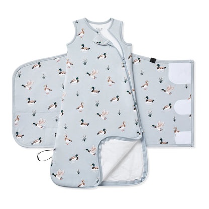 Sleep Bag Swaddler in Mallard Duck 1.0 XS