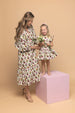 Multi-Floral Ruffle Dress