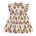 Multi-Floral Ruffle Dress